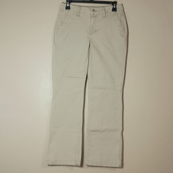 Aeropostale Classic Stretch Straight Leg Khaki Uniform Pants - Picture 4 of 9